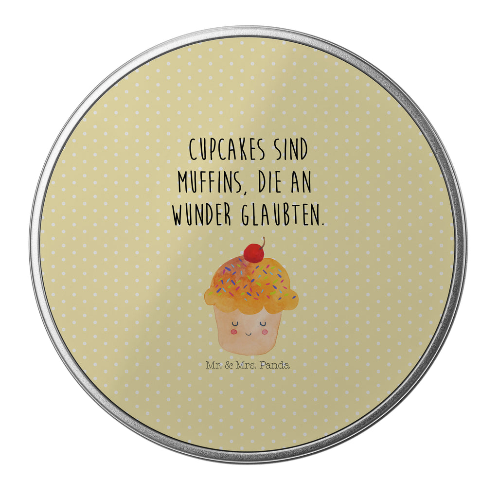 Blechdose rund Cupcake Metalldose, Keksdose, Dose, Vorratsdose, Geschenkbox, Tiermotive, Gute Laune, lustige Sprüche, Tiere, Cupcakes, Muffin, Wunder, Küche Deko, Küche Spruch, Backen Geschenk, Geschenk Koch, Motivation Sprüche