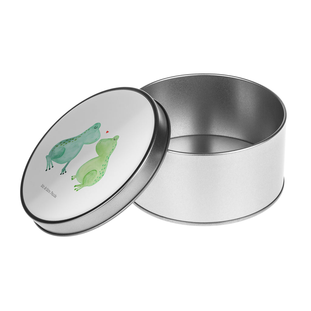 Blechdose rund Frosch Liebe Metalldose, Keksdose, Dose, Vorratsdose, Geschenkbox, Liebe, Partner, Freund, Freundin, Ehemann, Ehefrau, Heiraten, Verlobung, Heiratsantrag, Liebesgeschenk, Jahrestag, Hocheitstag, Verliebt, Verlobt, Verheiratet, Geschenk Freundin, Geschenk Freund, Liebesbeweis, Hochzeitstag, Geschenk Hochzeit, Frosch, Frösche, Froschkönig, Fröschchen
