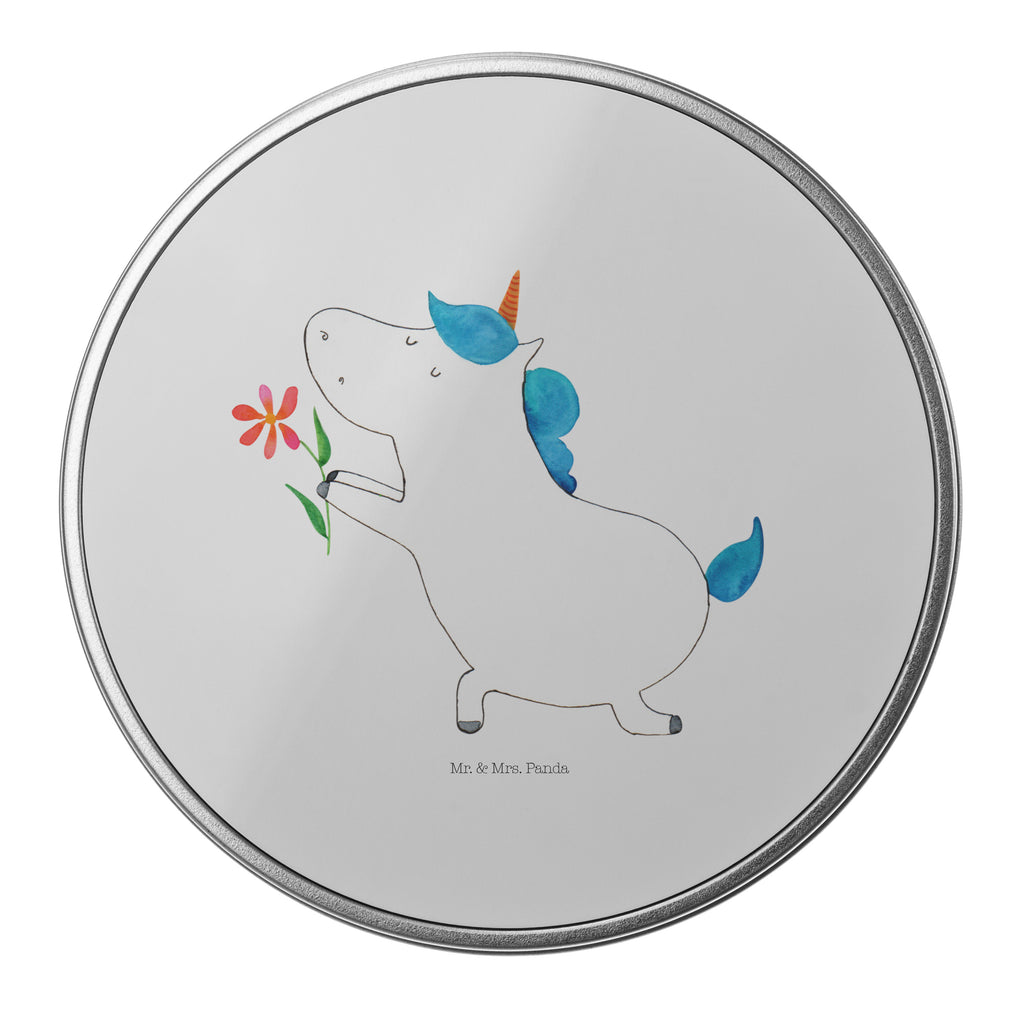 Blechdose rund Einhorn Blume Metalldose, Keksdose, Dose, Vorratsdose, Geschenkbox, Einhorn, Einhörner, Einhorn Deko, Pegasus, Unicorn, Liebe, Liebesbeweis, Antrag, Heiratsantrag, Verlobung, Ehepaar, Pärchen, Partner, Freund, Freundin, Ehe, heiraten