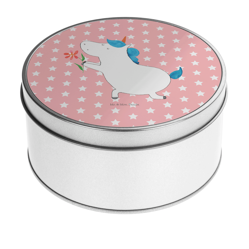 Blechdose rund Einhorn Blume Metalldose, Keksdose, Dose, Vorratsdose, Geschenkbox, Einhorn, Einhörner, Einhorn Deko, Pegasus, Unicorn, Liebe, Liebesbeweis, Antrag, Heiratsantrag, Verlobung, Ehepaar, Pärchen, Partner, Freund, Freundin, Ehe, heiraten