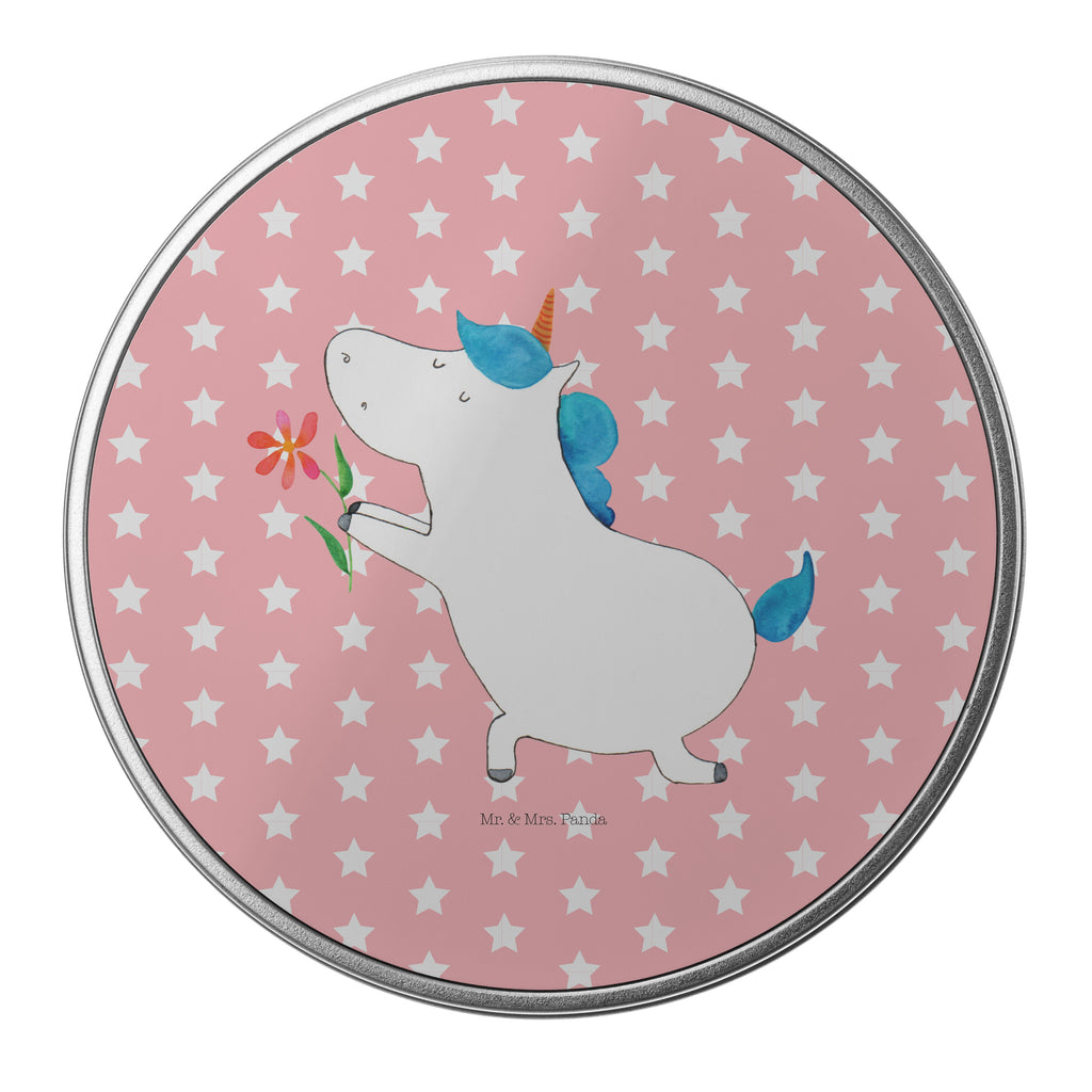 Blechdose rund Einhorn Blume Metalldose, Keksdose, Dose, Vorratsdose, Geschenkbox, Einhorn, Einhörner, Einhorn Deko, Pegasus, Unicorn, Liebe, Liebesbeweis, Antrag, Heiratsantrag, Verlobung, Ehepaar, Pärchen, Partner, Freund, Freundin, Ehe, heiraten