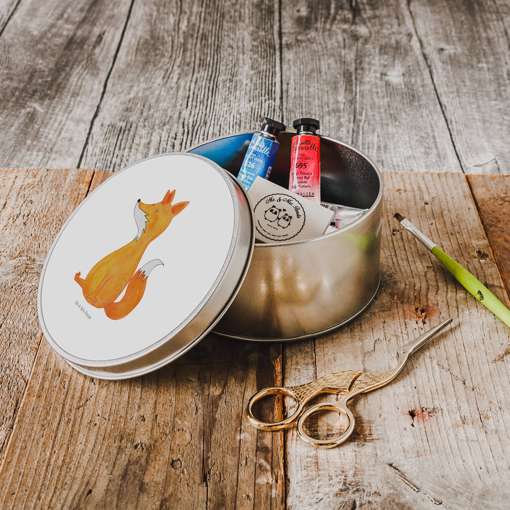 Blechdose rund Fuchshörnchen Metalldose, Keksdose, Dose, Vorratsdose, Geschenkbox, Einhorn, Einhörner, Einhorn Deko, Pegasus, Unicorn, Fuchs, Unicorns, Fuchshörnchen, Fuchshorn, Foxycorn, Füchse