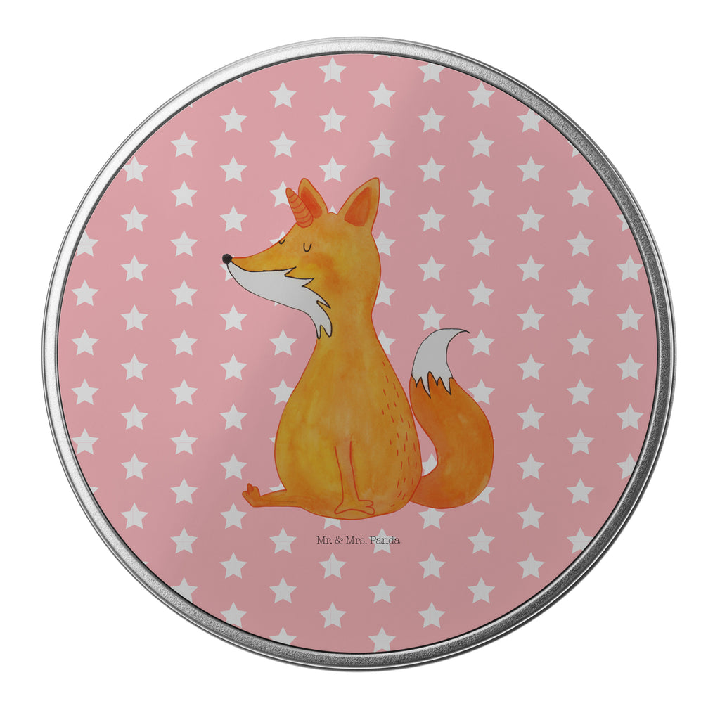 Blechdose rund Fuchshörnchen Metalldose, Keksdose, Dose, Vorratsdose, Geschenkbox, Einhorn, Einhörner, Einhorn Deko, Pegasus, Unicorn, Fuchs, Unicorns, Fuchshörnchen, Fuchshorn, Foxycorn, Füchse