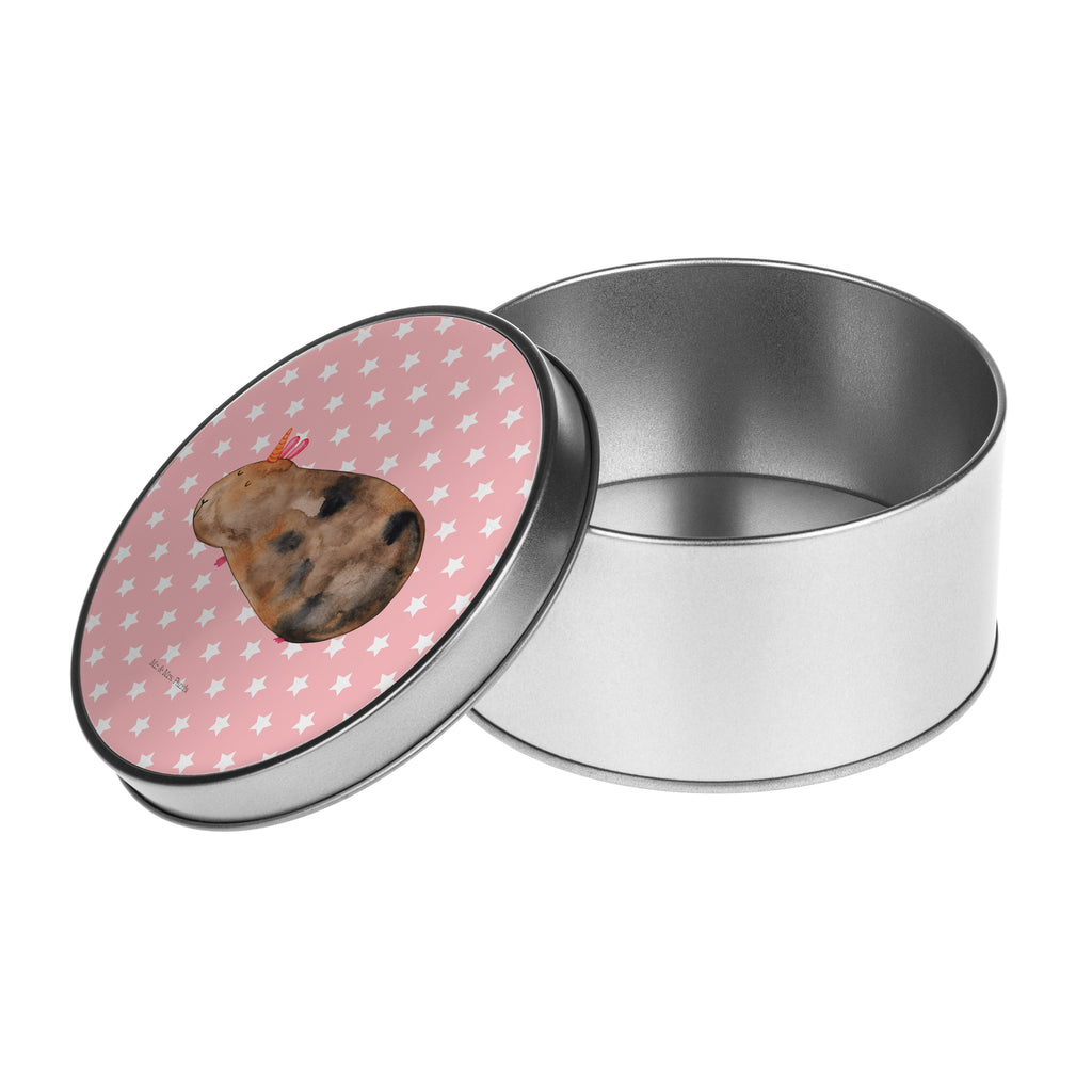 Blechdose rund Meerhörnchen Metalldose, Keksdose, Dose, Vorratsdose, Geschenkbox, Einhorn, Einhörner, Einhorn Deko, Pegasus, Unicorn, Meerhörnchen, Meericorn, Meerschwein, Meerschweinchen