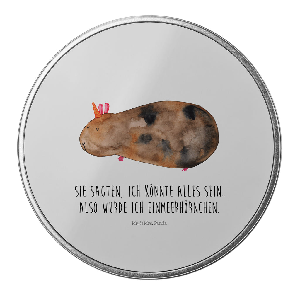 Blechdose rund Meerhörnchen Metalldose, Keksdose, Dose, Vorratsdose, Geschenkbox, Einhorn, Einhörner, Einhorn Deko, Pegasus, Unicorn, Meerhörnchen, Meericorn, Meerschwein, Meerschweinchen