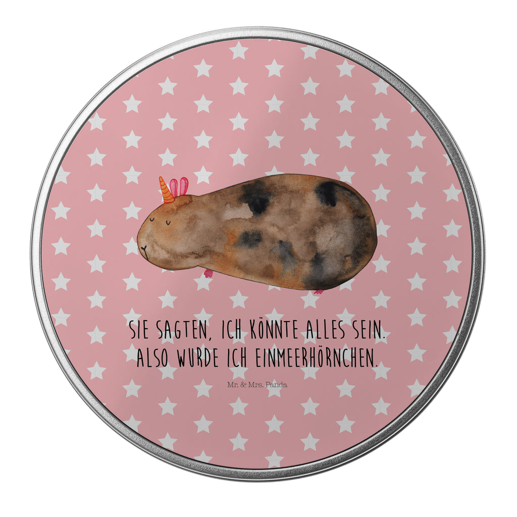 Blechdose rund Meerhörnchen Metalldose, Keksdose, Dose, Vorratsdose, Geschenkbox, Einhorn, Einhörner, Einhorn Deko, Pegasus, Unicorn, Meerhörnchen, Meericorn, Meerschwein, Meerschweinchen