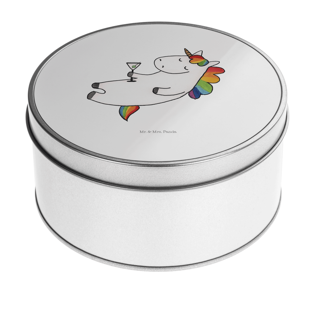 Blechdose rund Einhorn Cocktail Metalldose, Keksdose, Dose, Vorratsdose, Geschenkbox, Einhorn, Einhörner, Einhorn Deko, Pegasus, Unicorn, Party, Spaß, Feiern, Caipirinha, Rum, Cuba Libre, Sekt, Freundin, Geburtstag, lustig, witzig, Spruch, Glitzer