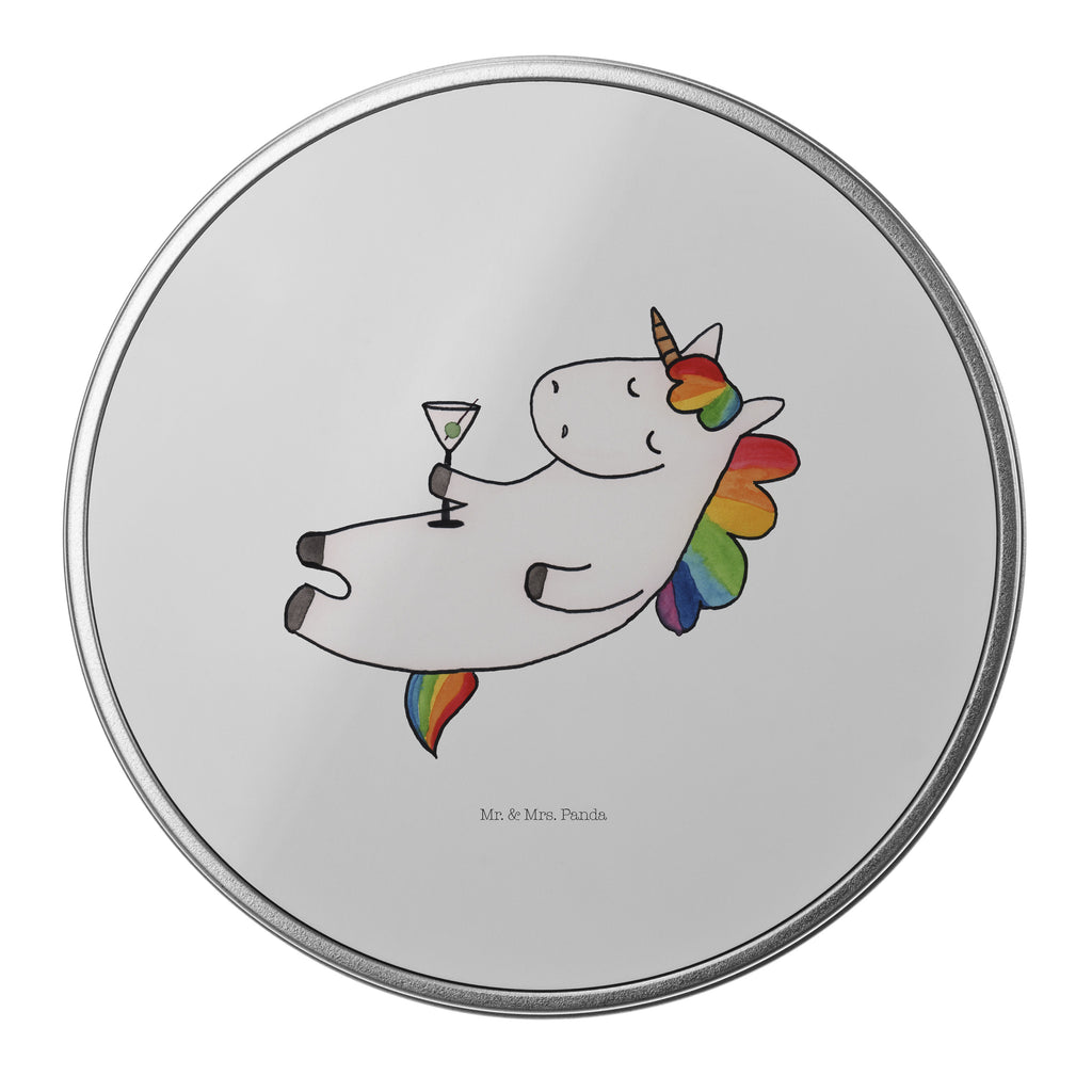 Blechdose rund Einhorn Cocktail Metalldose, Keksdose, Dose, Vorratsdose, Geschenkbox, Einhorn, Einhörner, Einhorn Deko, Pegasus, Unicorn, Party, Spaß, Feiern, Caipirinha, Rum, Cuba Libre, Sekt, Freundin, Geburtstag, lustig, witzig, Spruch, Glitzer