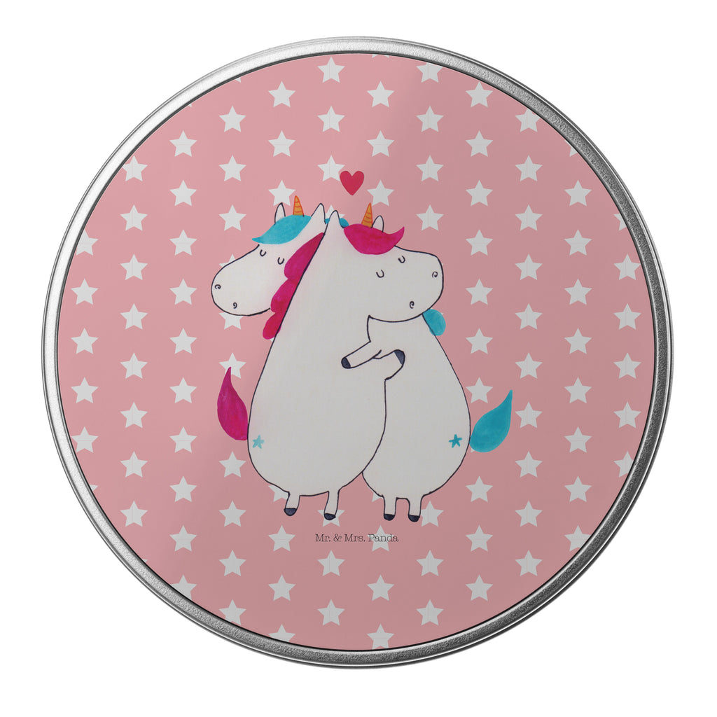 Blechdose rund Einhorn Mitteilung Metalldose, Keksdose, Dose, Vorratsdose, Geschenkbox, Einhorn, Einhörner, Einhorn Deko, Pegasus, Unicorn, Valentinstag, Valentine, Liebe, Geschenk, Partner, Ehe, lustig, witzig, Spruch