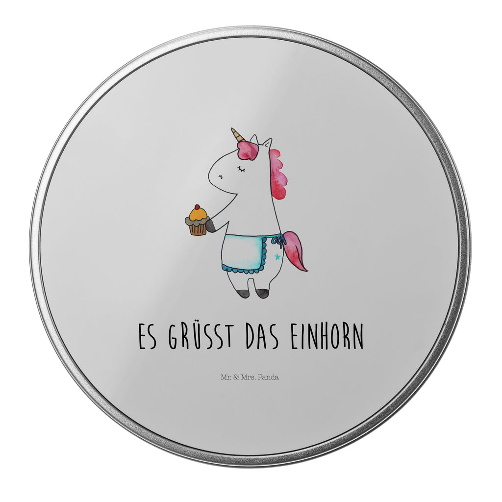 Blechdose rund Einhorn Muffin Metalldose, Keksdose, Dose, Vorratsdose, Geschenkbox, Einhorn, Einhörner, Einhorn Deko, Pegasus, Unicorn, Geburtstag, Backen, Muffin, Kekse, Geburtstagsgrüße, Glückwünsche, Liebesgrüße, Grüße