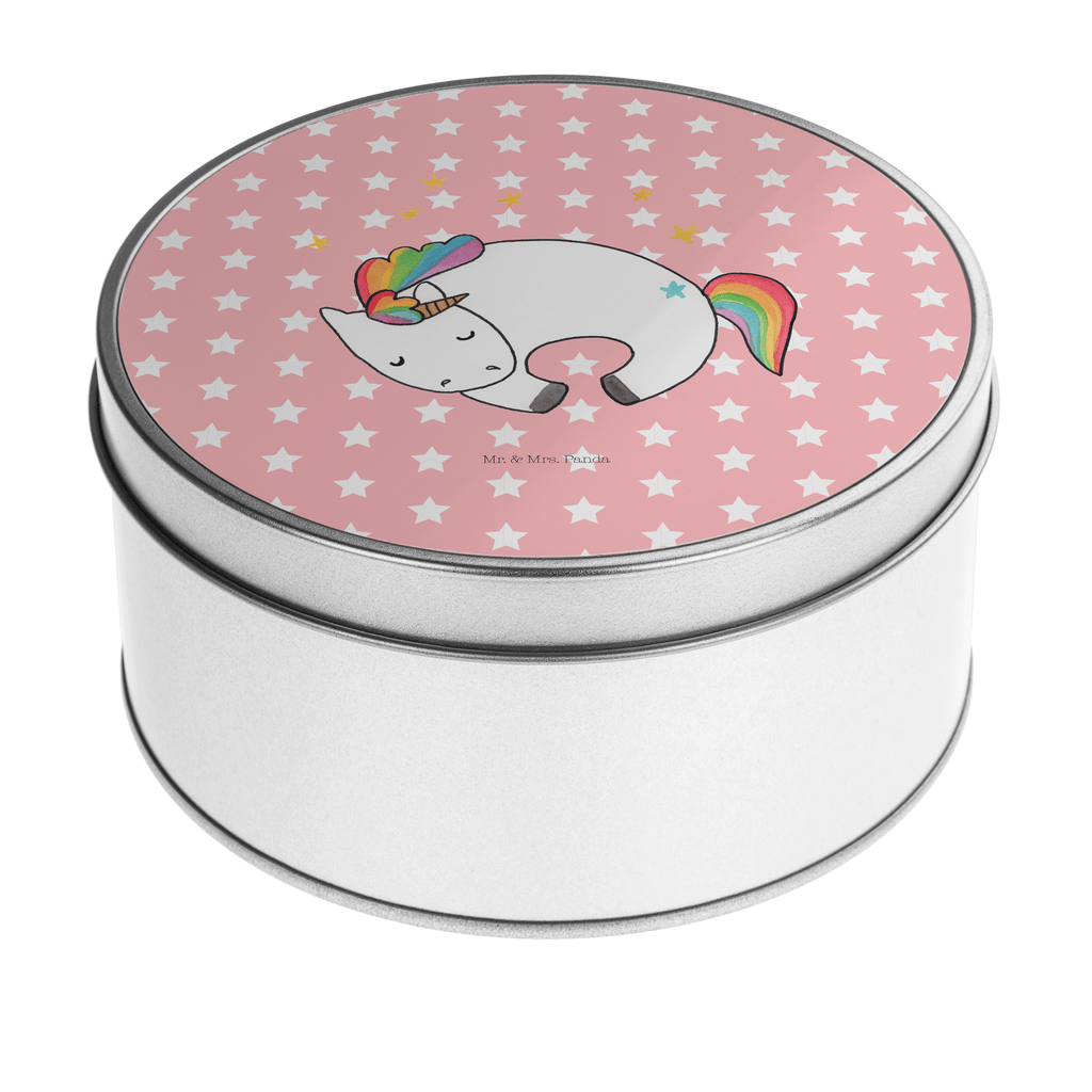 Blechdose rund Einhorn Nacht Metalldose, Keksdose, Dose, Vorratsdose, Geschenkbox, Einhorn, Einhörner, Einhorn Deko, Pegasus, Unicorn, Träume, Traum, unicorn, Realität, Menschen, Geschenk, Ruhe, Freundin