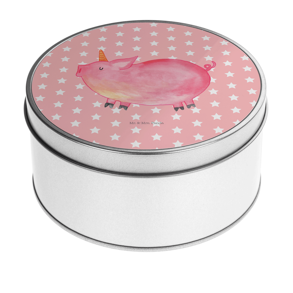 Blechdose rund Einhorn Schweinhorn Metalldose, Keksdose, Dose, Vorratsdose, Geschenkbox, Einhorn, Einhörner, Einhorn Deko, Pegasus, Unicorn, Party, Spaß, Schwein, Schweinhorn, Bauer, witzig. lustig, Spruch, geschenk, Pig, Piggy, funny, english, englisch