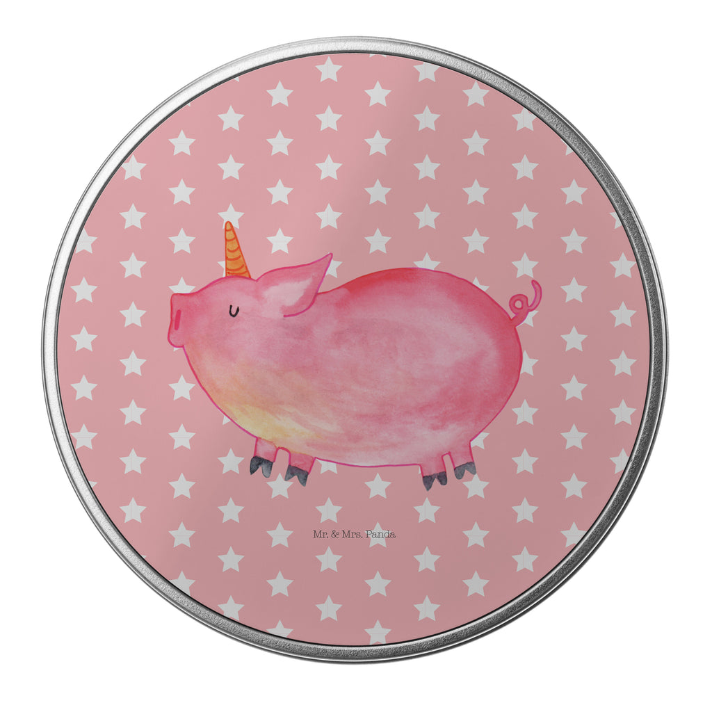 Blechdose rund Einhorn Schweinhorn Metalldose, Keksdose, Dose, Vorratsdose, Geschenkbox, Einhorn, Einhörner, Einhorn Deko, Pegasus, Unicorn, Party, Spaß, Schwein, Schweinhorn, Bauer, witzig. lustig, Spruch, geschenk, Pig, Piggy, funny, english, englisch