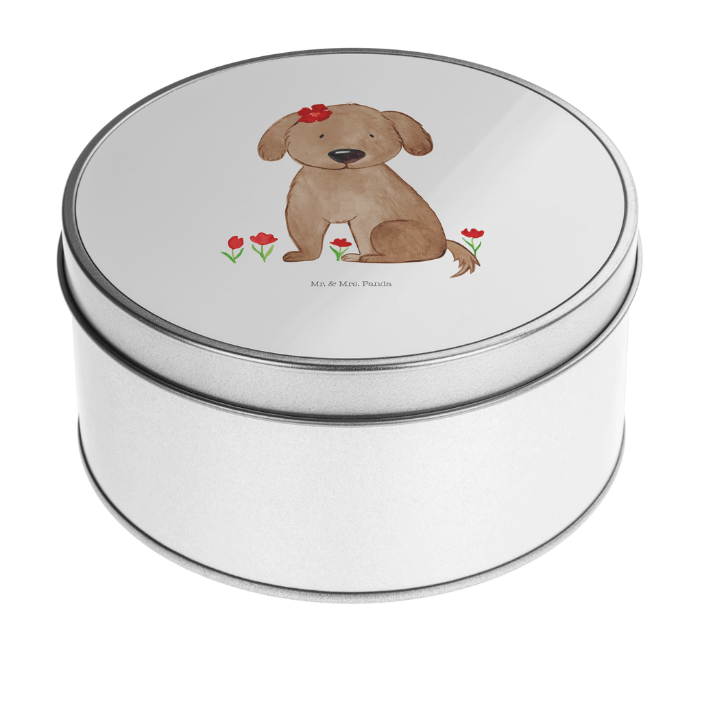 Blechdose rund Hund Hundedame Metalldose, Keksdose, Dose, Vorratsdose, Geschenkbox, Hund, Hundemotiv, Haustier, Hunderasse, Tierliebhaber, Hundebesitzer, Sprüche, Hunde, Hundeliebe, Hundeglück, Liebe, Frauchen