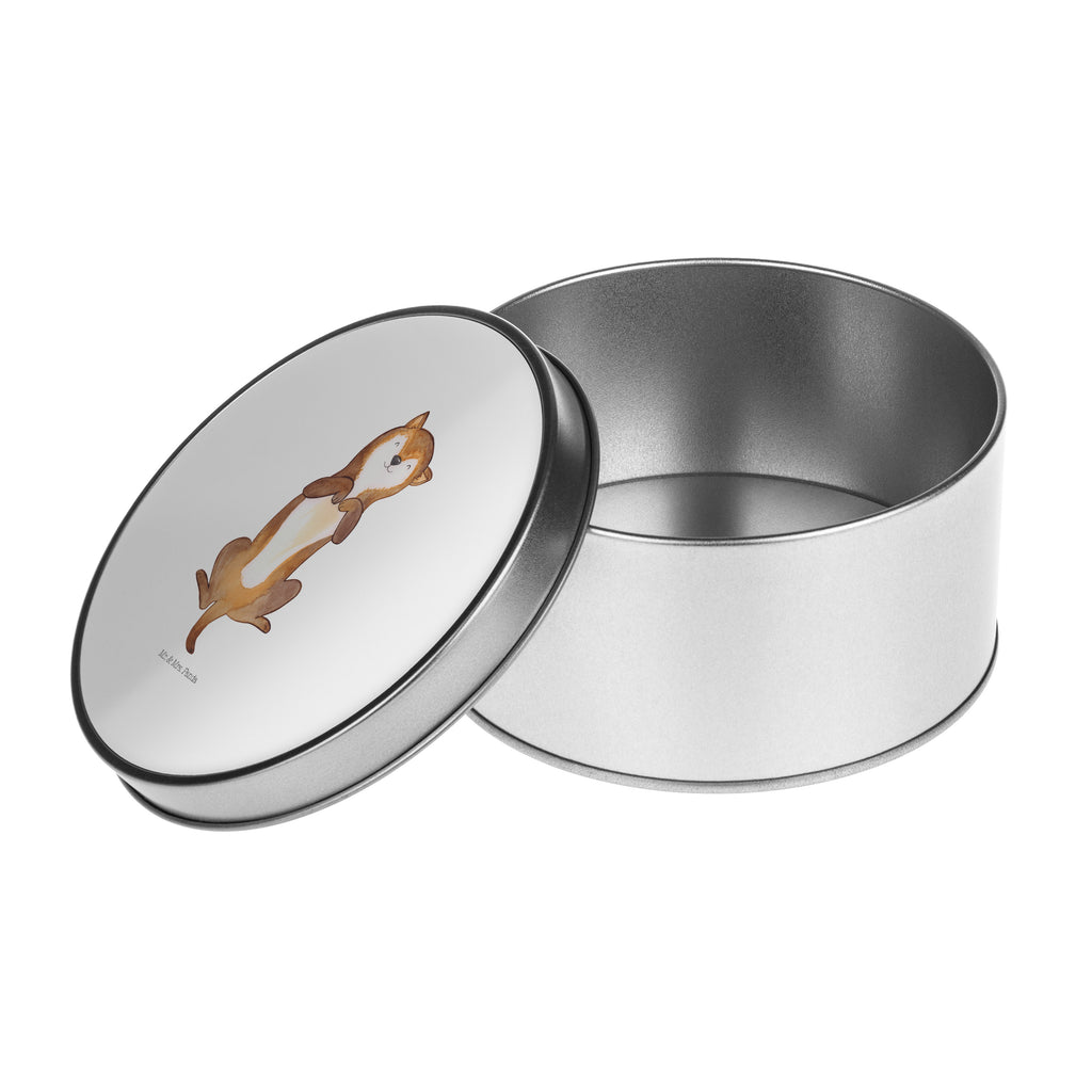 Blechdose rund Hund Bauchkraulen Metalldose, Keksdose, Dose, Vorratsdose, Geschenkbox, Hund, Hundemotiv, Haustier, Hunderasse, Tierliebhaber, Hundebesitzer, Sprüche, Hunde, Hundeliebe, Hundewelpe, Bauchkraulen