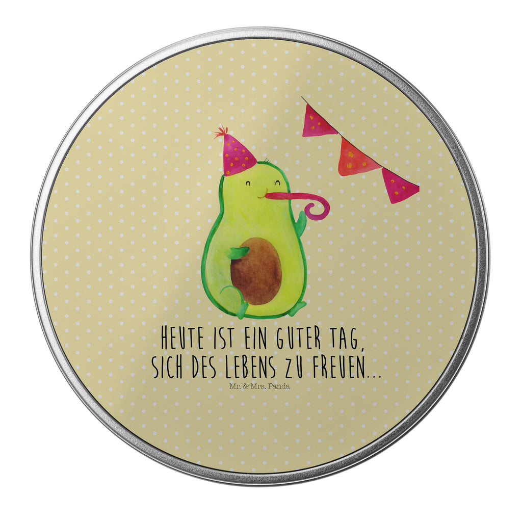 Blechdose rund Avocado Party Metalldose, Keksdose, Dose, Vorratsdose, Geschenkbox, Avocado, Veggie, Vegan, Gesund, Avocados, Party, Geburtstag, Geburtstagsfeier, Happy Birthday, Feier, Feierei, Lieblingstag, Prüfung, Abifeier, Abi, Bestanden, Jahrestag, Jubiläum, Firmenfeier, Klassenfeier, Schulabschluss, Abschluss