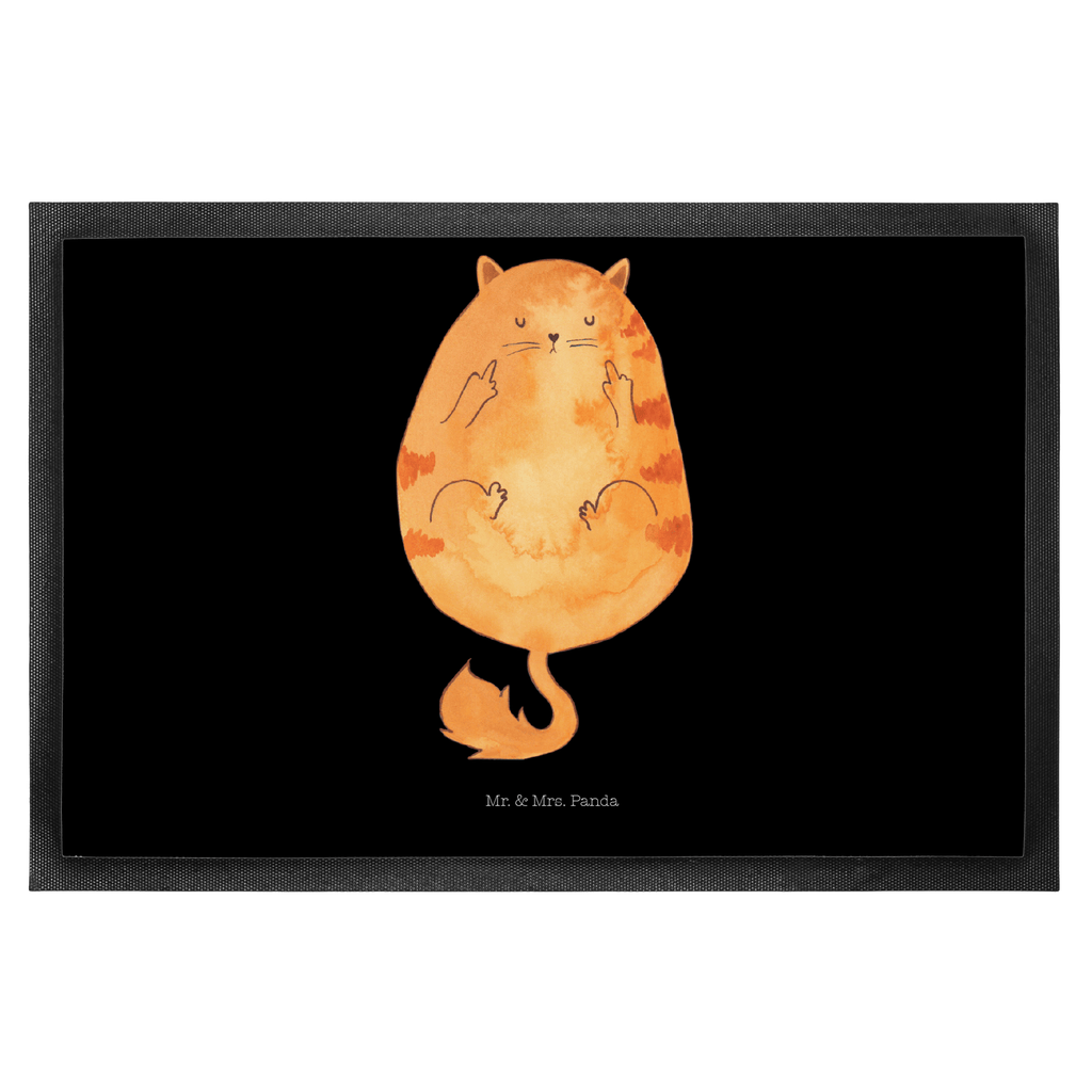 Fußmatte Katze Mittelfinger Katzen, Katze, Kater, Mietze, Cat, Cats Türvorleger, Schmutzmatte, Fußabtreter, Matte, Schmutzfänger, Fußabstreifer, Schmutzfangmatte, Türmatte, Motivfußmatte,  Haustürmatte, Vorleger  Katze, Katzenmotiv, Katzenfan, Katzendeko, Katzenfreund, Katzenliebhaber, Katzenprodukte, Katzenartikel, Katzenaccessoires, Katzensouvenirs, Katzenliebhaberprodukte, Katzenmotive