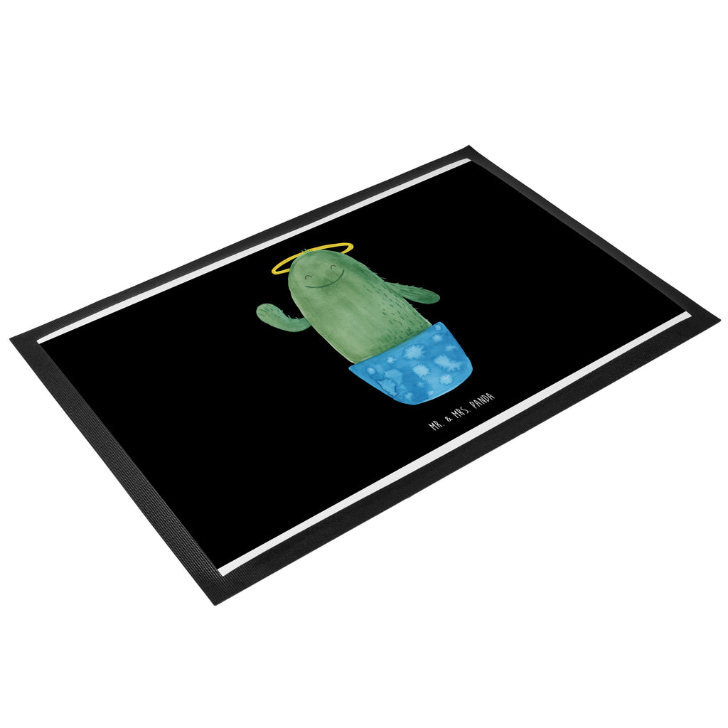 Fußmatte Kaktus Heilig Kaktus, Kakteen, frech, lustig, Kind, Eltern, Familie, Bruder, Schwester, Schwestern, Freundin, Heiligenschein Türvorleger, Schmutzmatte, Fußabtreter, Matte, Schmutzfänger, Fußabstreifer, Schmutzfangmatte, Türmatte, Motivfußmatte,  Haustürmatte, Vorleger  Kaktus, Kakteen