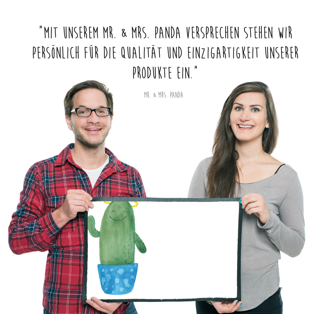 Fußmatte Kaktus Heilig Kaktus, Kakteen, frech, lustig, Kind, Eltern, Familie, Bruder, Schwester, Schwestern, Freundin, Heiligenschein Türvorleger, Schmutzmatte, Fußabtreter, Matte, Schmutzfänger, Fußabstreifer, Schmutzfangmatte, Türmatte, Motivfußmatte,  Haustürmatte, Vorleger  Kaktus, Kakteen