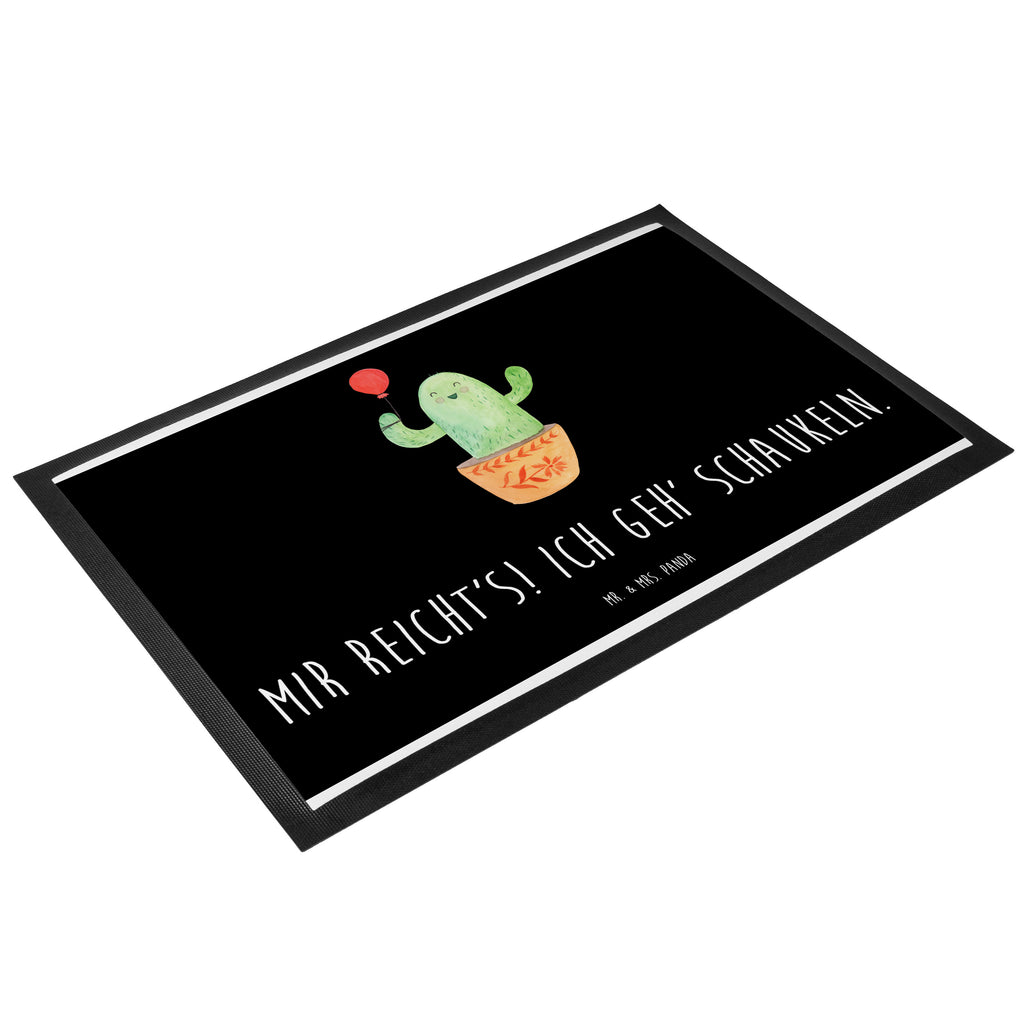 Fußmatte Kaktus Luftballon Türvorleger, Schmutzmatte, Fußabtreter, Matte, Schmutzfänger, Fußabstreifer, Schmutzfangmatte, Türmatte, Motivfußmatte, Haustürmatte, Vorleger, Kaktus, Kakteen, Luftballon, Neustart, Freude, Büro, Stress, Büroalltag, Freundin, Freund, Ausbildung, Prüfung