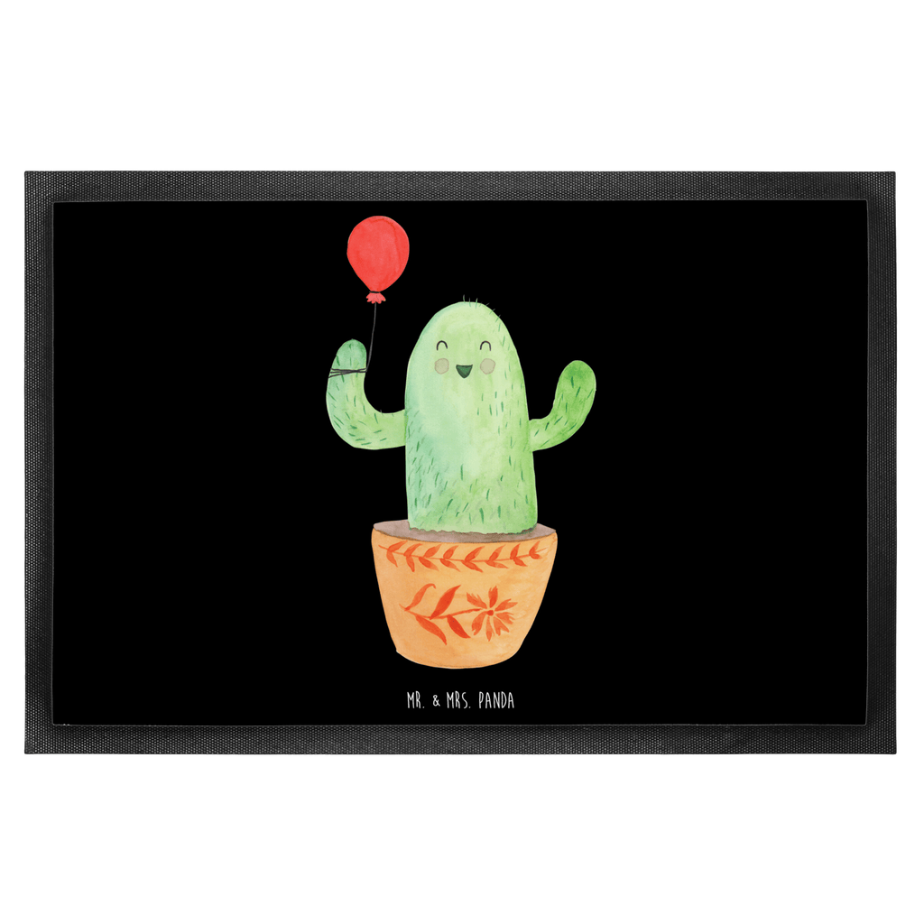 Fußmatte Kaktus Luftballon Türvorleger, Schmutzmatte, Fußabtreter, Matte, Schmutzfänger, Fußabstreifer, Schmutzfangmatte, Türmatte, Motivfußmatte, Haustürmatte, Vorleger, Kaktus, Kakteen, Luftballon, Neustart, Freude, Büro, Stress, Büroalltag, Freundin, Freund, Ausbildung, Prüfung