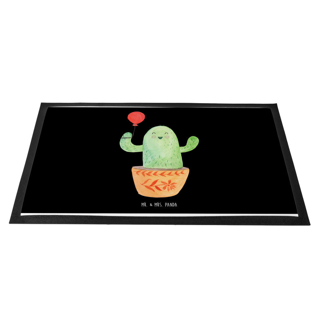 Fußmatte Kaktus Luftballon Türvorleger, Schmutzmatte, Fußabtreter, Matte, Schmutzfänger, Fußabstreifer, Schmutzfangmatte, Türmatte, Motivfußmatte, Haustürmatte, Vorleger, Kaktus, Kakteen, Luftballon, Neustart, Freude, Büro, Stress, Büroalltag, Freundin, Freund, Ausbildung, Prüfung