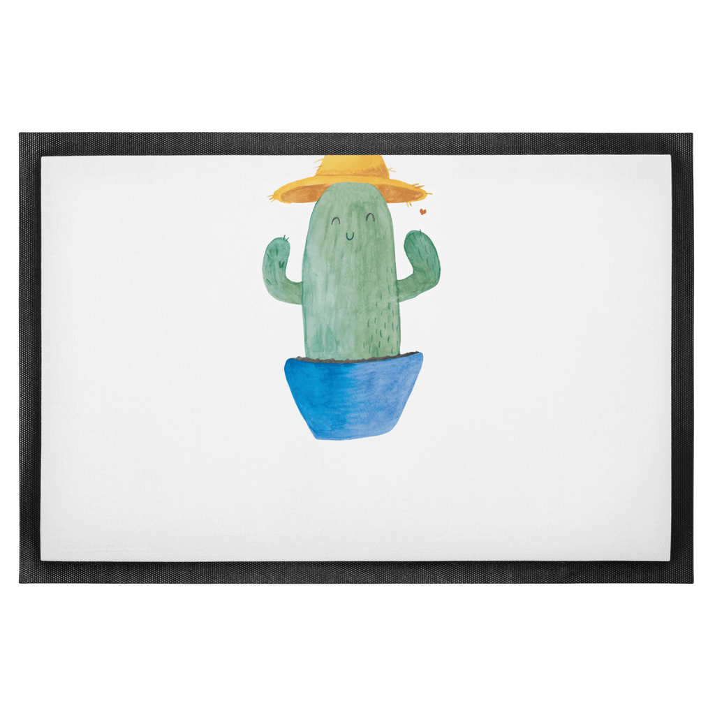 Fußmatte Kaktus Sonnenhut Kaktus, Kakteen, Reisen, Weltreise, Weltenbummler, Reisetagebuch, Städtetrip, Kaktusliebe, Geschenkidee, Spruch, Motivation Türvorleger, Schmutzmatte, Fußabtreter, Matte, Schmutzfänger, Fußabstreifer, Schmutzfangmatte, Türmatte, Motivfußmatte,  Haustürmatte, Vorleger  Kaktus, Kakteen