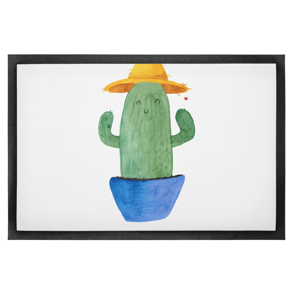 Fußmatte Kaktus Sonnenhut Kaktus, Kakteen, Reisen, Weltreise, Weltenbummler, Reisetagebuch, Städtetrip, Kaktusliebe, Geschenkidee, Spruch, Motivation Türvorleger, Schmutzmatte, Fußabtreter, Matte, Schmutzfänger, Fußabstreifer, Schmutzfangmatte, Türmatte, Motivfußmatte,  Haustürmatte, Vorleger  Kaktus, Kakteen