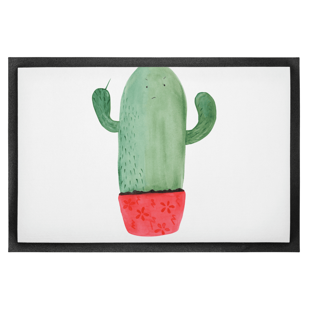 Fußmatte Kaktus wütend Kaktus, Kakteen, ärgern, Büro, Schule, Büroalltag, Chefin, Kollege, Kollegin, wütend, Türvorleger, Schmutzmatte, Fußabtreter, Matte, Schmutzfänger, Fußabstreifer, Schmutzfangmatte, Türmatte, Motivfußmatte,  Haustürmatte, Vorleger  Kaktus, Kakteen