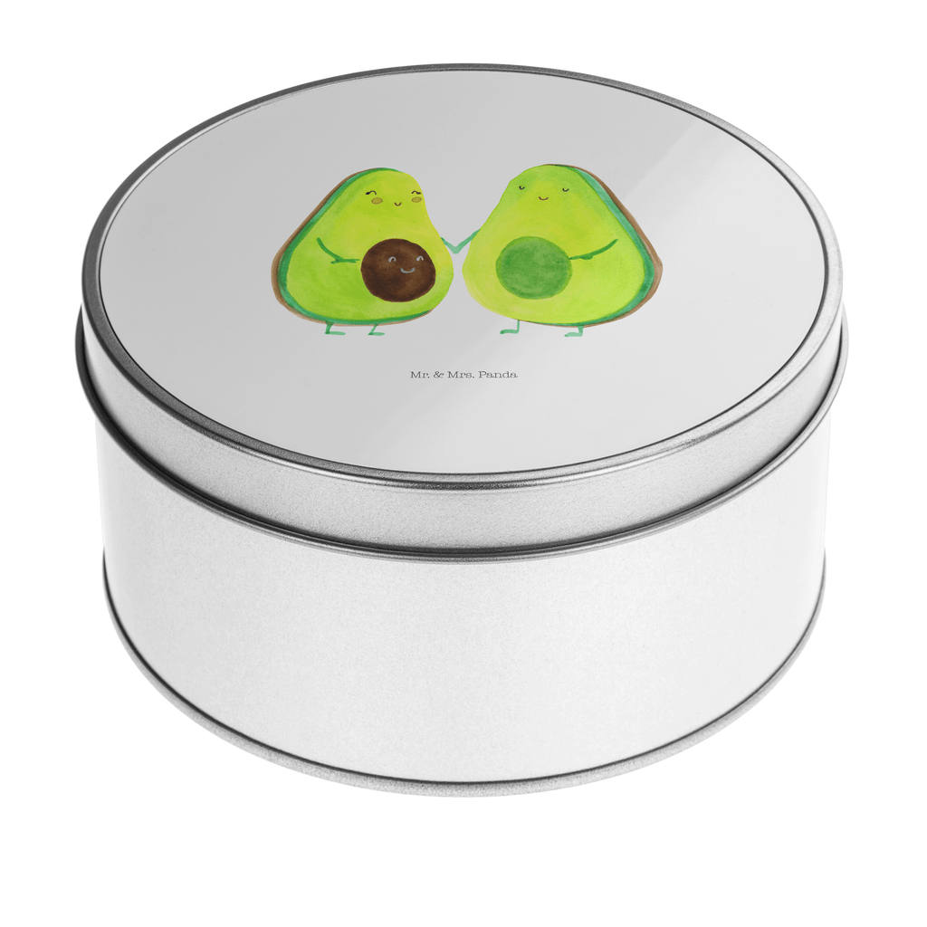 Blechdose rund Avocado Pärchen Metalldose, Keksdose, Dose, Vorratsdose, Geschenkbox, Avocado, Veggie, Vegan, Gesund, Avocuddle, Liebe, Schwangerschaft, Familie, Babyshower, Babyparty, Hochzeit, Kinder, Avocados, Geburt