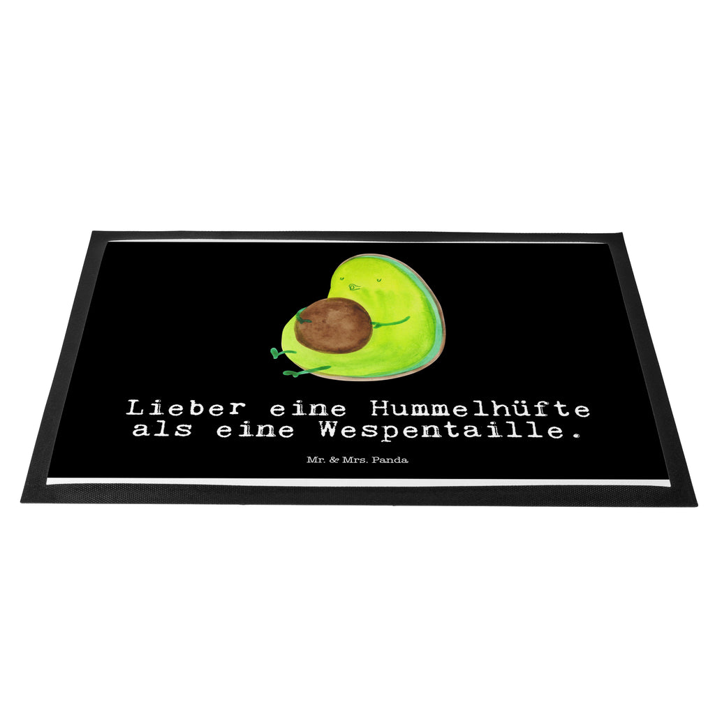 Fußmatte Avocado pfeift Avocado, Diät, Abnehmen, Ernährung, dick sein, Pummelfee,  Türvorleger, Schmutzmatte, Fußabtreter, Matte, Schmutzfänger, Fußabstreifer, Schmutzfangmatte, Türmatte, Motivfußmatte,  Haustürmatte, Vorleger  Avocado, Veggie, Vegan, Gesund
