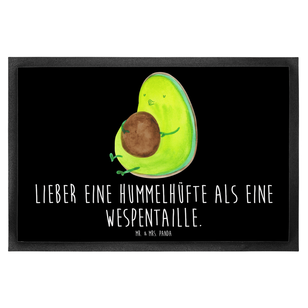 Fußmatte Avocado pfeift Avocado, Diät, Abnehmen, Ernährung, dick sein, Pummelfee,  Türvorleger, Schmutzmatte, Fußabtreter, Matte, Schmutzfänger, Fußabstreifer, Schmutzfangmatte, Türmatte, Motivfußmatte,  Haustürmatte, Vorleger  Avocado, Veggie, Vegan, Gesund