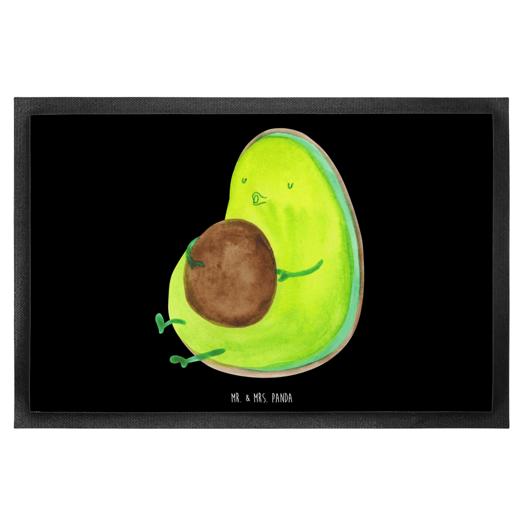 Fußmatte Avocado pfeift Avocado, Diät, Abnehmen, Ernährung, dick sein, Pummelfee,  Türvorleger, Schmutzmatte, Fußabtreter, Matte, Schmutzfänger, Fußabstreifer, Schmutzfangmatte, Türmatte, Motivfußmatte,  Haustürmatte, Vorleger  Avocado, Veggie, Vegan, Gesund