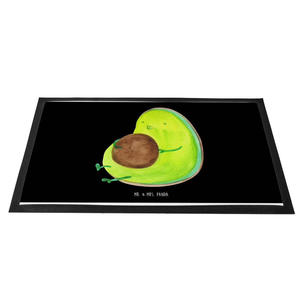 Fußmatte Avocado pfeift Avocado, Diät, Abnehmen, Ernährung, dick sein, Pummelfee,  Türvorleger, Schmutzmatte, Fußabtreter, Matte, Schmutzfänger, Fußabstreifer, Schmutzfangmatte, Türmatte, Motivfußmatte,  Haustürmatte, Vorleger  Avocado, Veggie, Vegan, Gesund