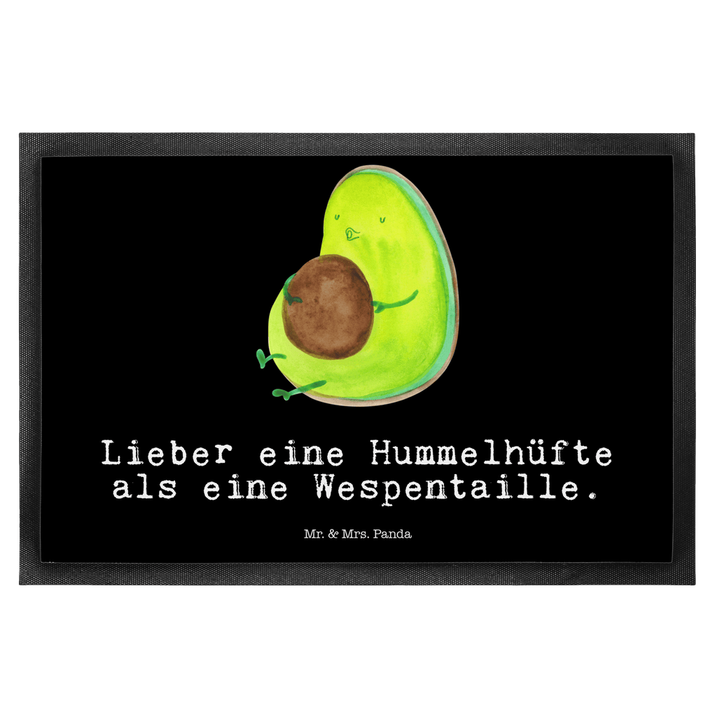 Fußmatte Avocado pfeift Avocado, Diät, Abnehmen, Ernährung, dick sein, Pummelfee,  Türvorleger, Schmutzmatte, Fußabtreter, Matte, Schmutzfänger, Fußabstreifer, Schmutzfangmatte, Türmatte, Motivfußmatte,  Haustürmatte, Vorleger  Avocado, Veggie, Vegan, Gesund