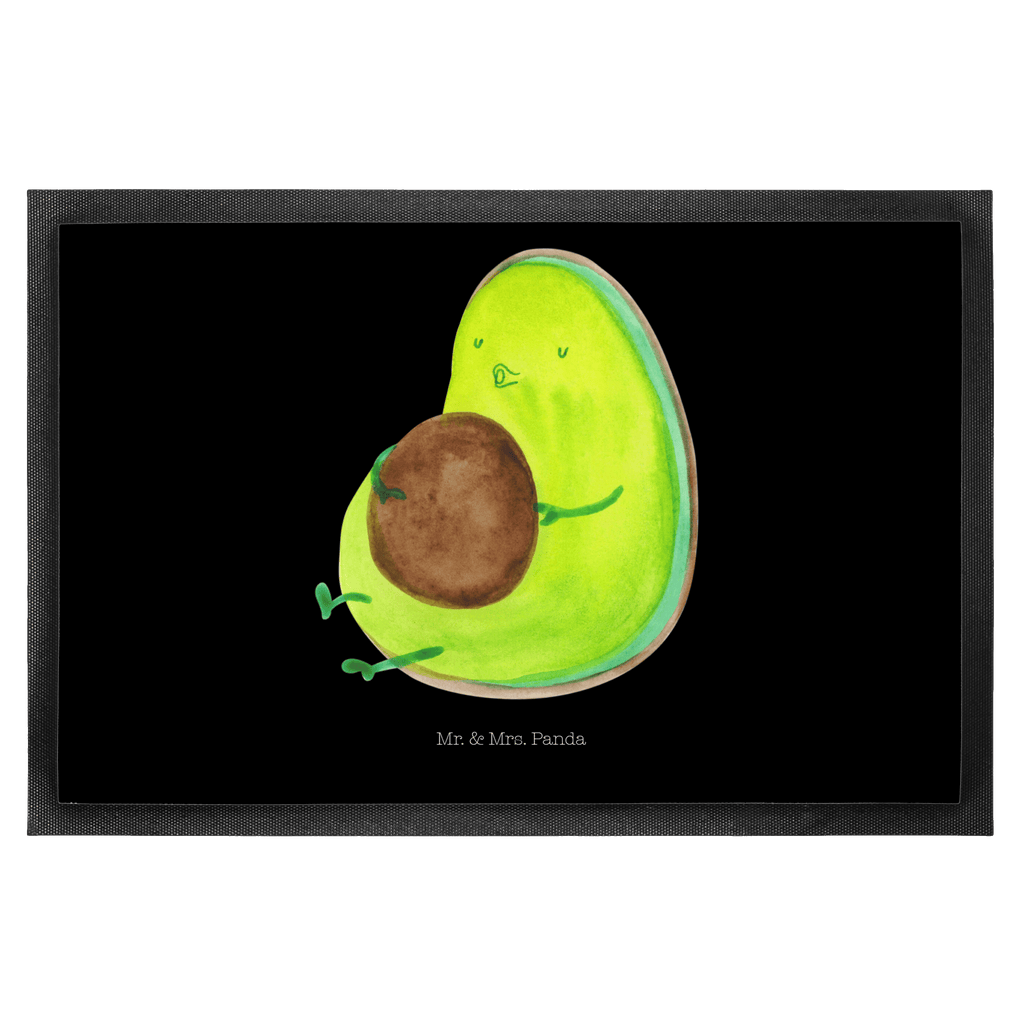Fußmatte Avocado pfeift Avocado, Diät, Abnehmen, Ernährung, dick sein, Pummelfee,  Türvorleger, Schmutzmatte, Fußabtreter, Matte, Schmutzfänger, Fußabstreifer, Schmutzfangmatte, Türmatte, Motivfußmatte,  Haustürmatte, Vorleger  Avocado, Veggie, Vegan, Gesund