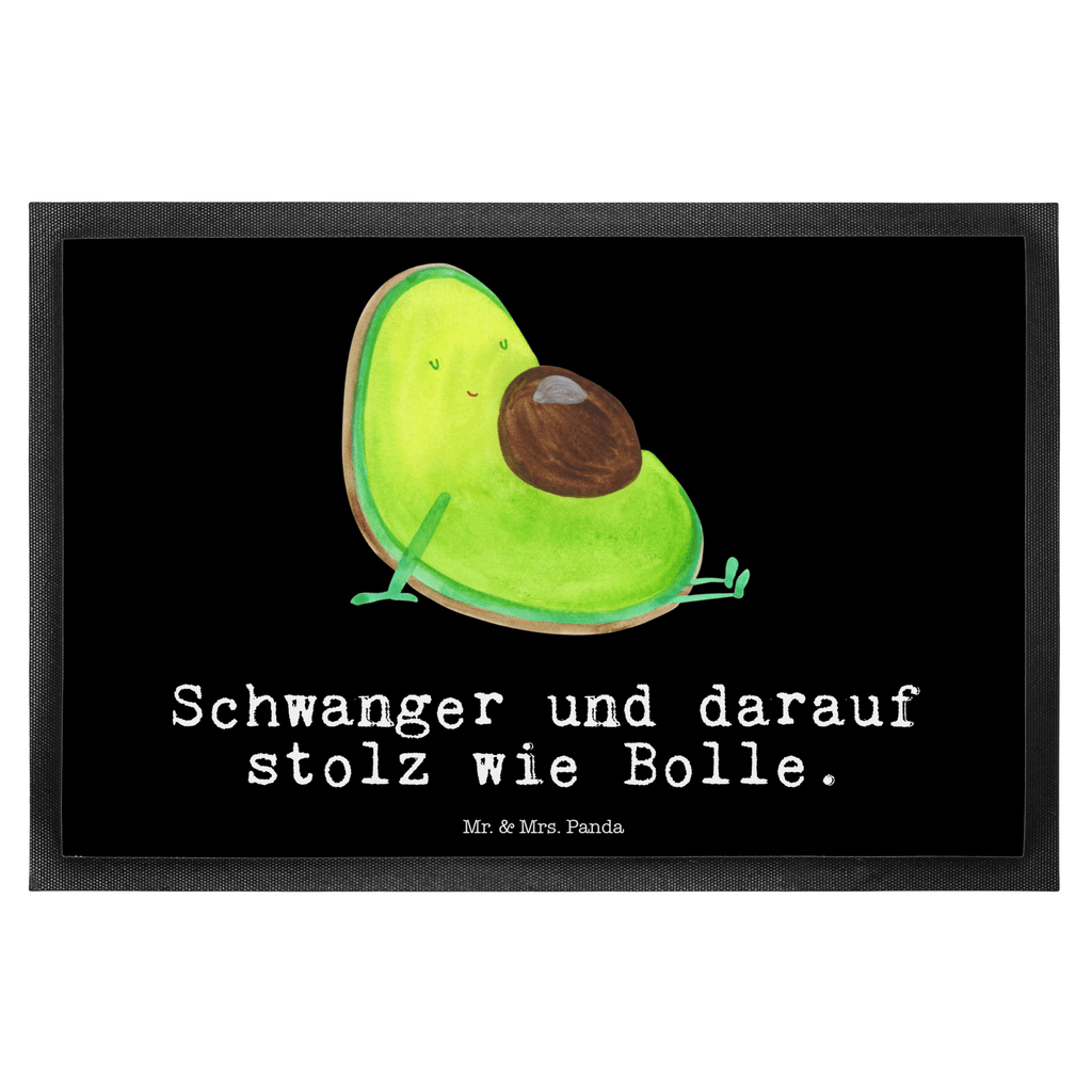 Fußmatte Avocado schwanger Avocado, schwanger, Schwangerschaft, Babyparty, Babyshower,  Türvorleger, Schmutzmatte, Fußabtreter, Matte, Schmutzfänger, Fußabstreifer, Schmutzfangmatte, Türmatte, Motivfußmatte,  Haustürmatte, Vorleger  Avocado, Veggie, Vegan, Gesund