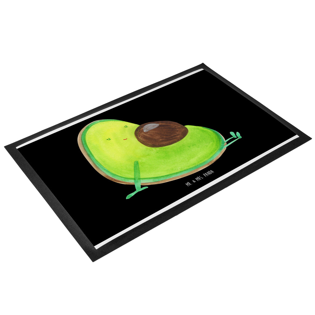 Fußmatte Avocado schwanger Avocado, schwanger, Schwangerschaft, Babyparty, Babyshower,  Türvorleger, Schmutzmatte, Fußabtreter, Matte, Schmutzfänger, Fußabstreifer, Schmutzfangmatte, Türmatte, Motivfußmatte,  Haustürmatte, Vorleger  Avocado, Veggie, Vegan, Gesund