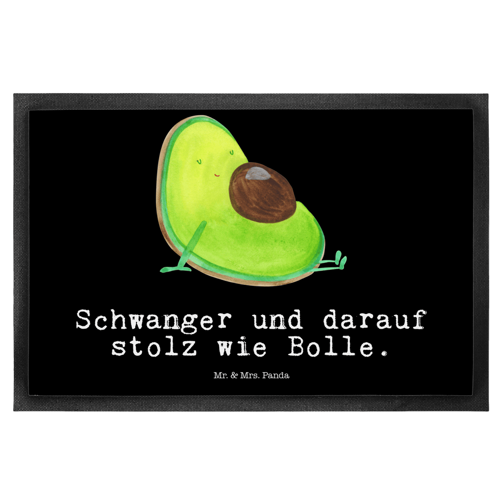 Fußmatte Avocado schwanger Avocado, schwanger, Schwangerschaft, Babyparty, Babyshower,  Türvorleger, Schmutzmatte, Fußabtreter, Matte, Schmutzfänger, Fußabstreifer, Schmutzfangmatte, Türmatte, Motivfußmatte,  Haustürmatte, Vorleger  Avocado, Veggie, Vegan, Gesund