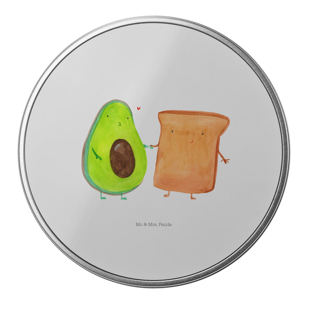 Blechdose rund Avocado + Toast Metalldose, Keksdose, Dose, Vorratsdose, Geschenkbox, Avocado, Veggie, Vegan, Gesund, Toast, Toastbrot, Liebespaar, Pärchen, Freund, Freundin, Verlobt, Verlobungsparty, Hochzeit, Hochzeitsgeschenk, Jahrestag, Jahrestagsgeschenk