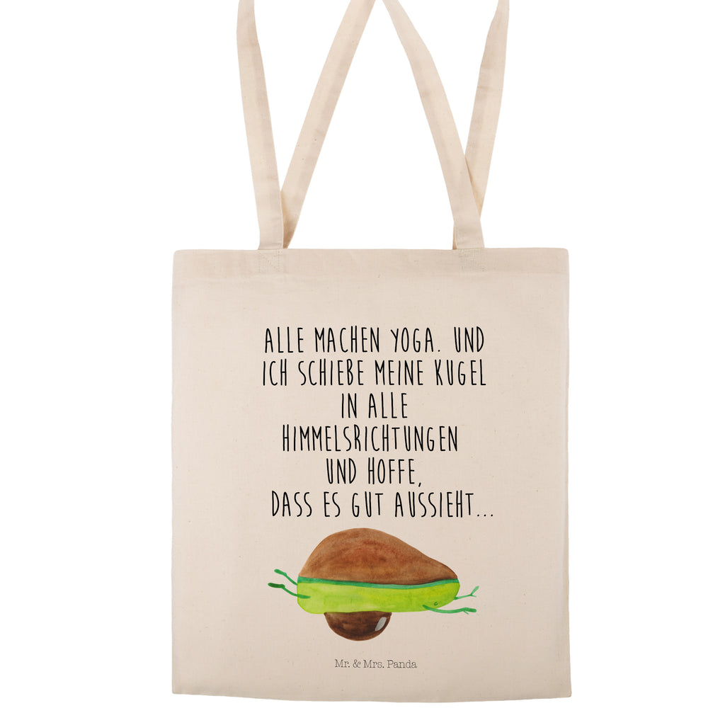 Tragetasche Avocado Yoga Beuteltasche, Beutel, Einkaufstasche, Jutebeutel, Stoffbeutel, Avocado, Veggie, Vegan, Gesund, Avocado Yoga Vegan