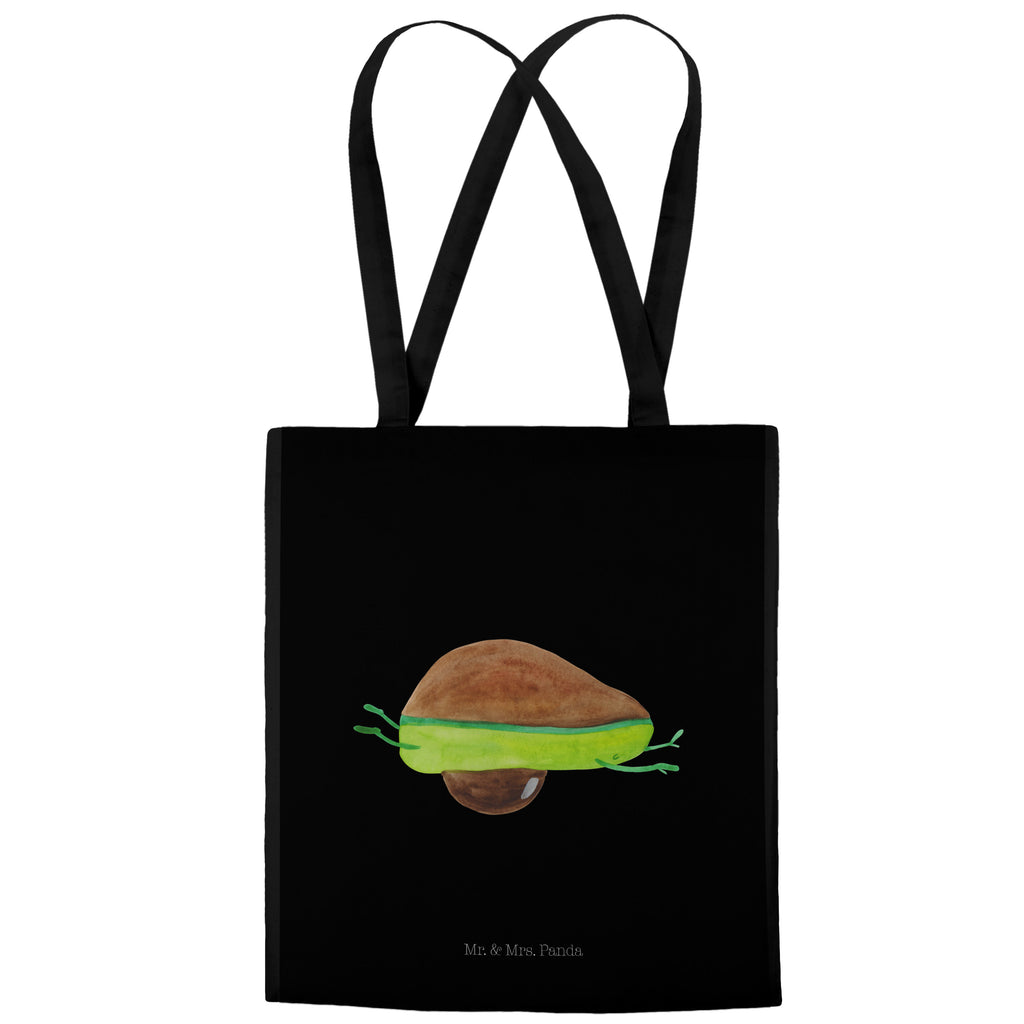 Tragetasche Avocado Yoga Beuteltasche, Beutel, Einkaufstasche, Jutebeutel, Stoffbeutel, Avocado, Veggie, Vegan, Gesund, Avocado Yoga Vegan