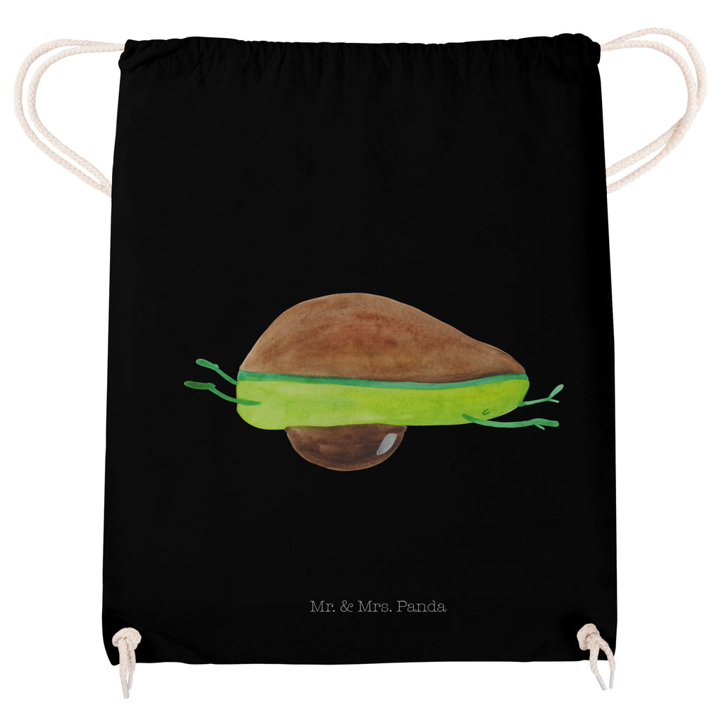 Sportbeutel Avocado Yoga Turnbeutel, Beutel, Sporttasche, Tasche, Stoffbeutel, Avocado, Veggie, Vegan, Gesund, Avocado Yoga Vegan