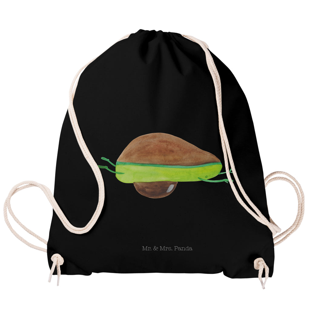 Sportbeutel Avocado Yoga Turnbeutel, Beutel, Sporttasche, Tasche, Stoffbeutel, Avocado, Veggie, Vegan, Gesund, Avocado Yoga Vegan
