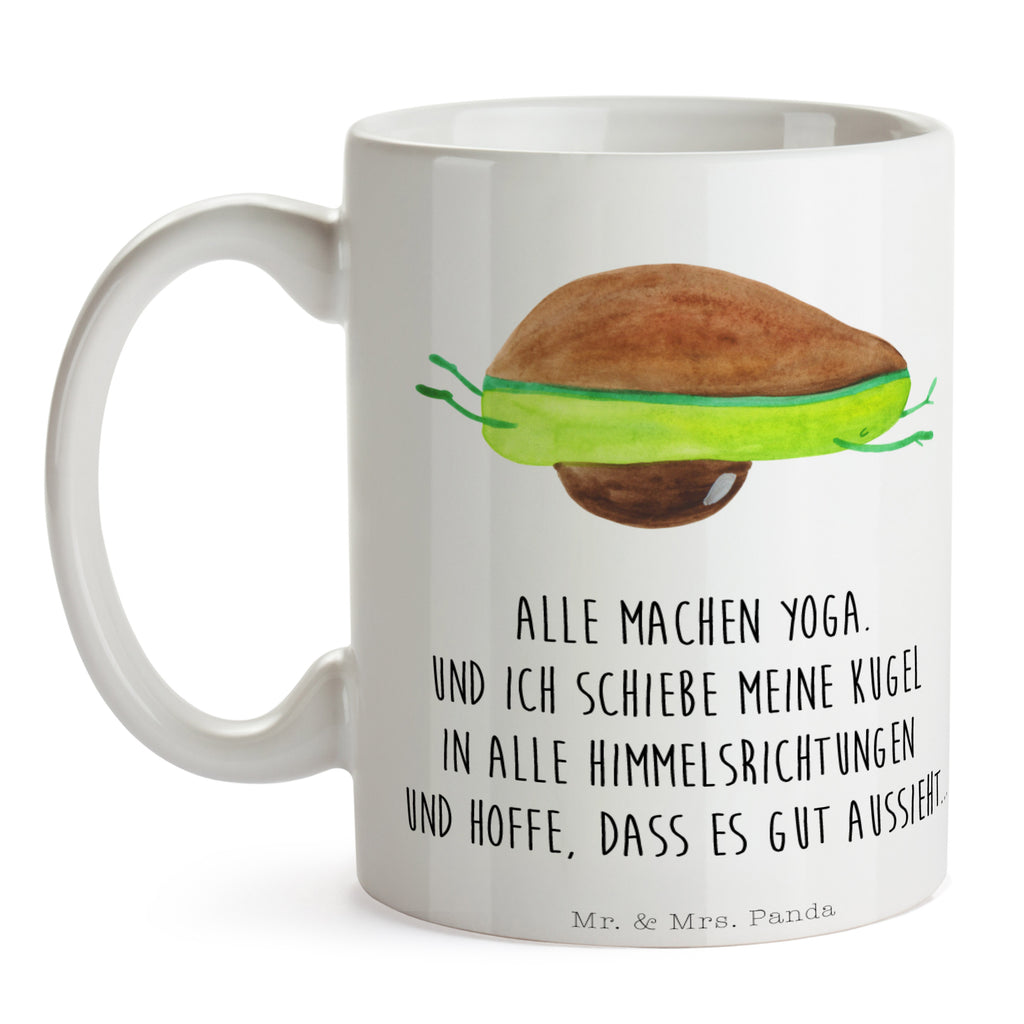Tasse Avocado Yoga Avocado Yoga Vegan Becher, Kaffeetasse, Kaffeebecher, Tee, Frühstück, Büro  Avocado, Veggie, Vegan, Gesund