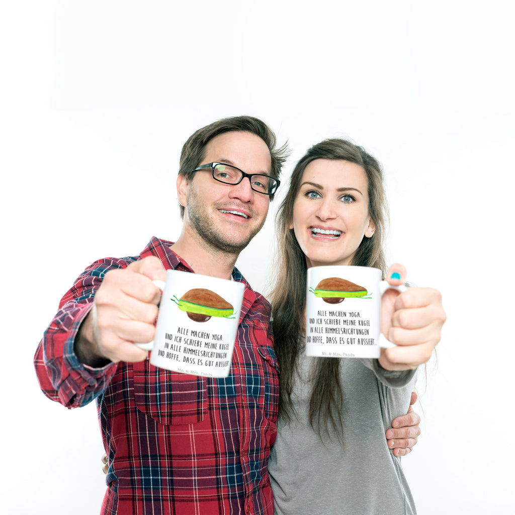 Tasse Avocado Yoga Avocado Yoga Vegan Becher, Kaffeetasse, Kaffeebecher, Tee, Frühstück, Büro  Avocado, Veggie, Vegan, Gesund