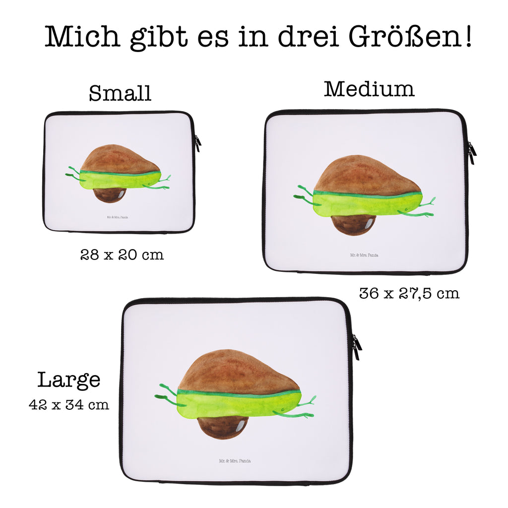 20 x 28 Notebook Tasche  Avocado Yoga Notebook Tasche, Laptop, Computertasche, Tasche, Avocado, Veggie, Vegan, Gesund, Avocado Yoga Vegan