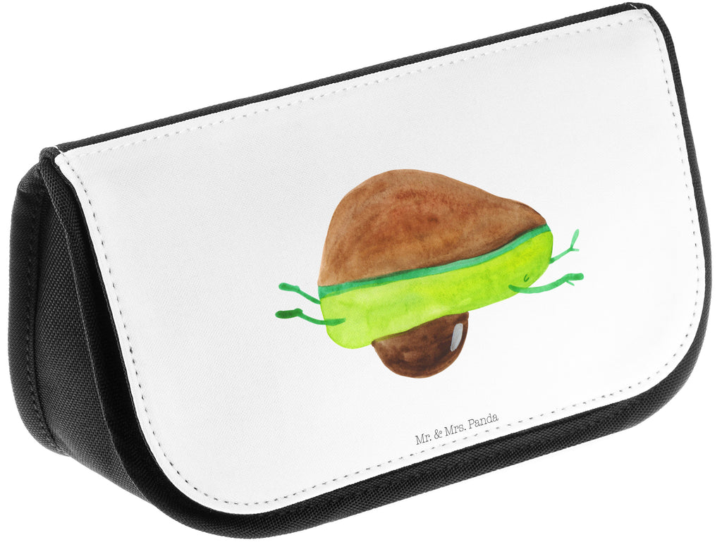 Kosmetiktasche Avocado Yoga Kosmetikbeutel, Kulturtasche, Kulturbeutel, Schminktasche, Make-Up Tasche, Avocado, Veggie, Vegan, Gesund, Avocado Yoga Vegan