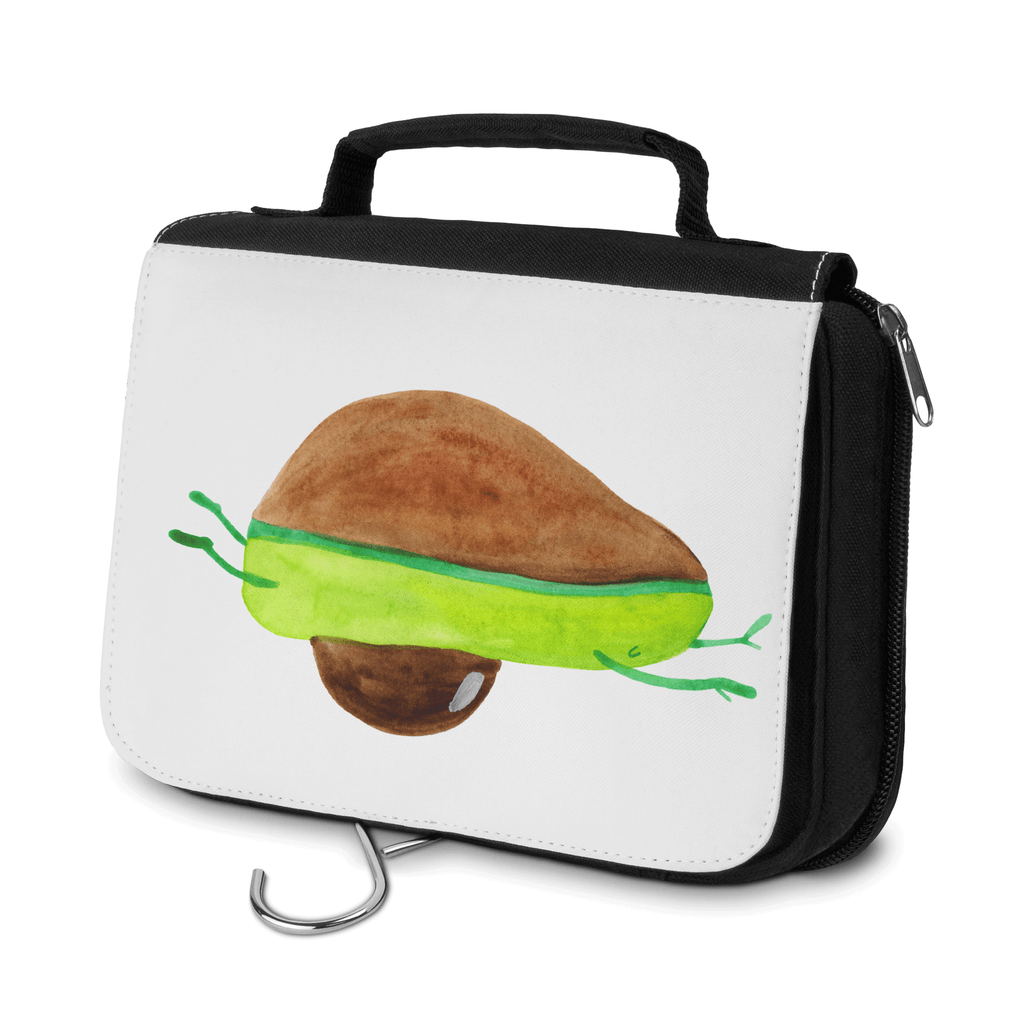 Kulturbeutel Avocado Yoga Kulturbeutel, Zum Aufhängen, Waschtasche, Kosmetiktasche, Damen, Herren, Aufbewahrungstasche, Schminktasche, Kosmetikbeutel, Organizer, Kulturtasche, Schminkutensil, Avocado, Veggie, Vegan, Gesund, Avocado Yoga Vegan