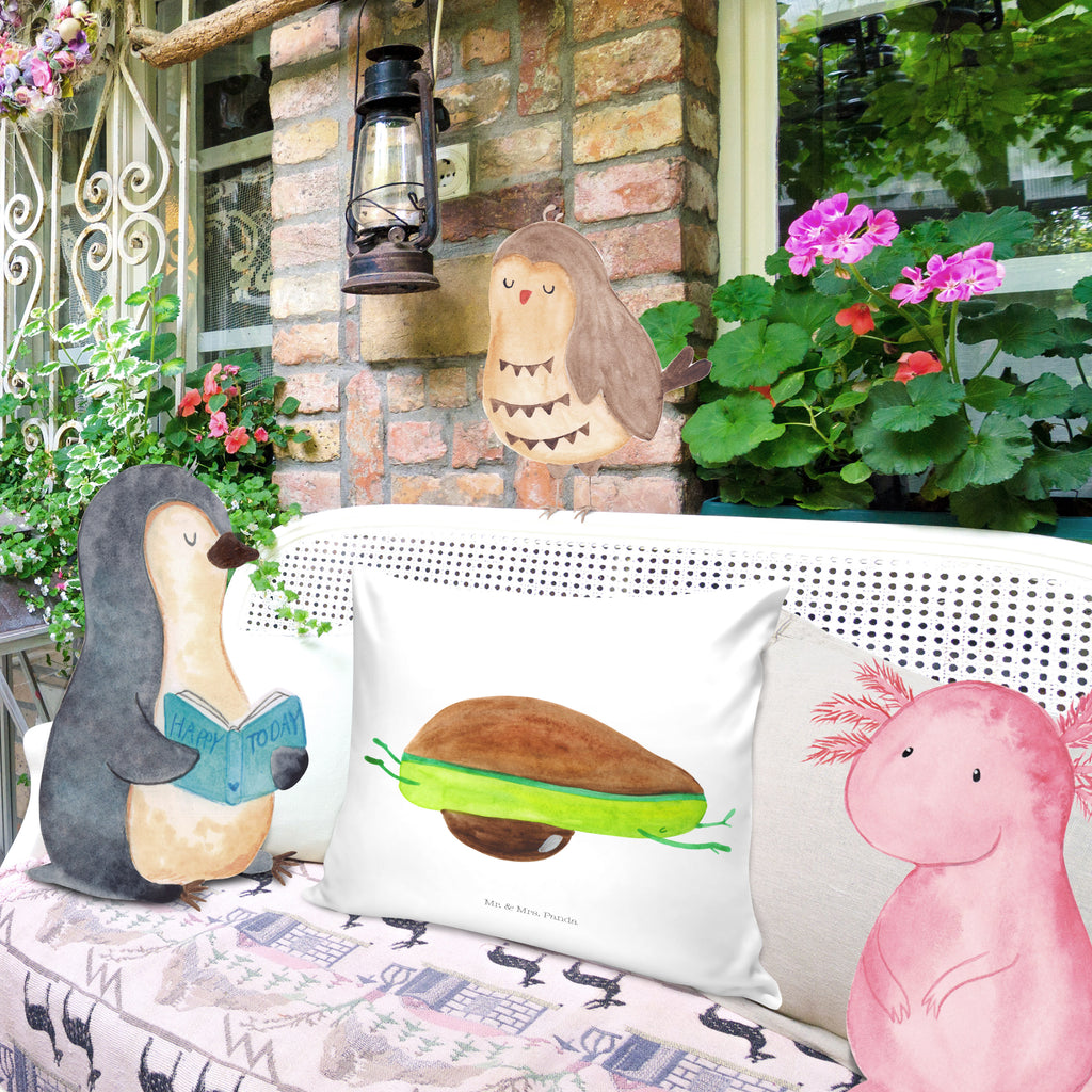 40x40 Kissen Avocado Yoga Kissenhülle, Kopfkissen, Sofakissen, Dekokissen, Motivkissen, Avocado, Veggie, Vegan, Gesund, Avocado Yoga Vegan